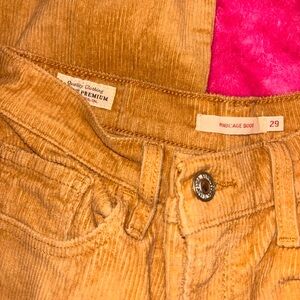 Corduroy Levi flare pants